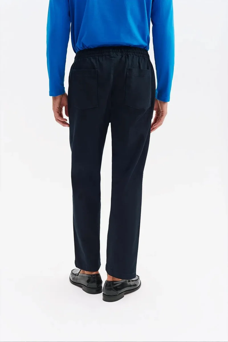 Giesto Black GIESTO Men's Cotton Elastane Suit Pants for Men | Best Price UAE