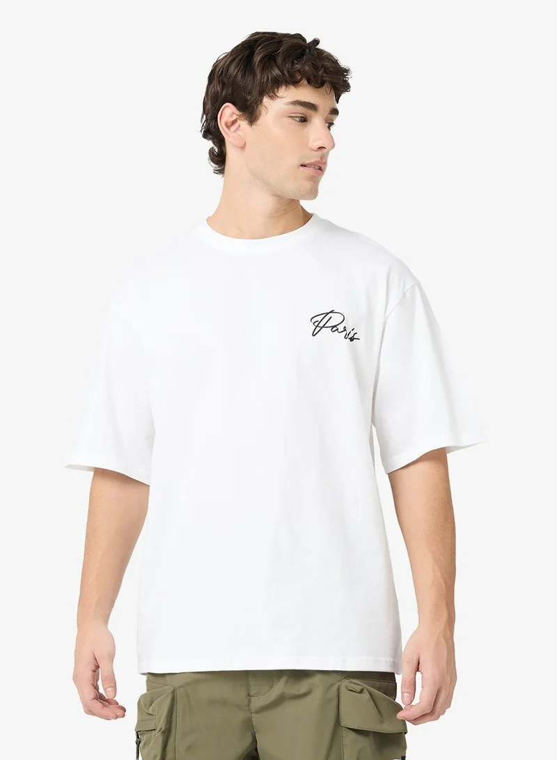 Seventy Five Graphic Print Regular Size Tees