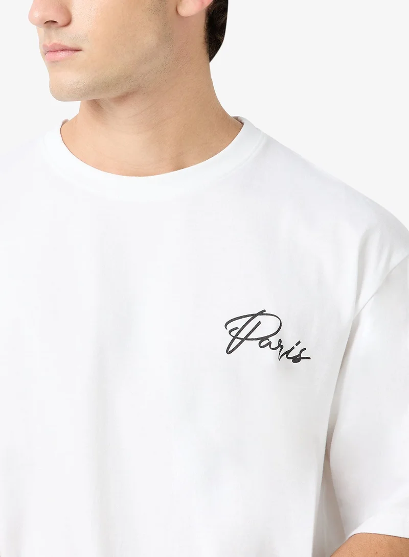 Seventy Five  Graphic Print Regular Size Tees for Men | Best Price UAE