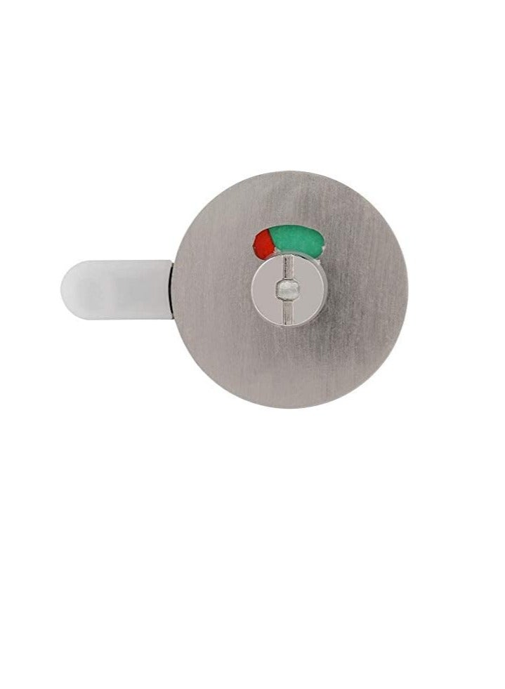 Indicating Door Lock Stainless Steel Bathroom Privacy Indicator Deadbolt Lock, Shopping Malls for Offices.  - Image 1