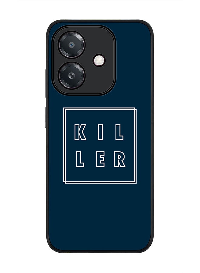 Stylizedd For Oppo A5i Case,Slim fit Camera Protection, Shockproof Thin Phone cover  - Killer Outline