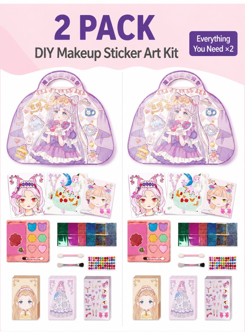 2-piece children's makeup toy set (non-toxic) - Image 1