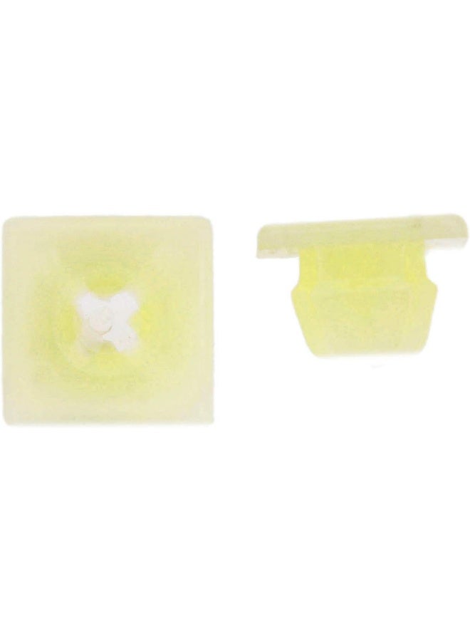 Mtsooning 50Pcs Bumper License Plate Nut Bracket Clip 1/4" (#14) Screw Grommet For Chevrolet - Image 3