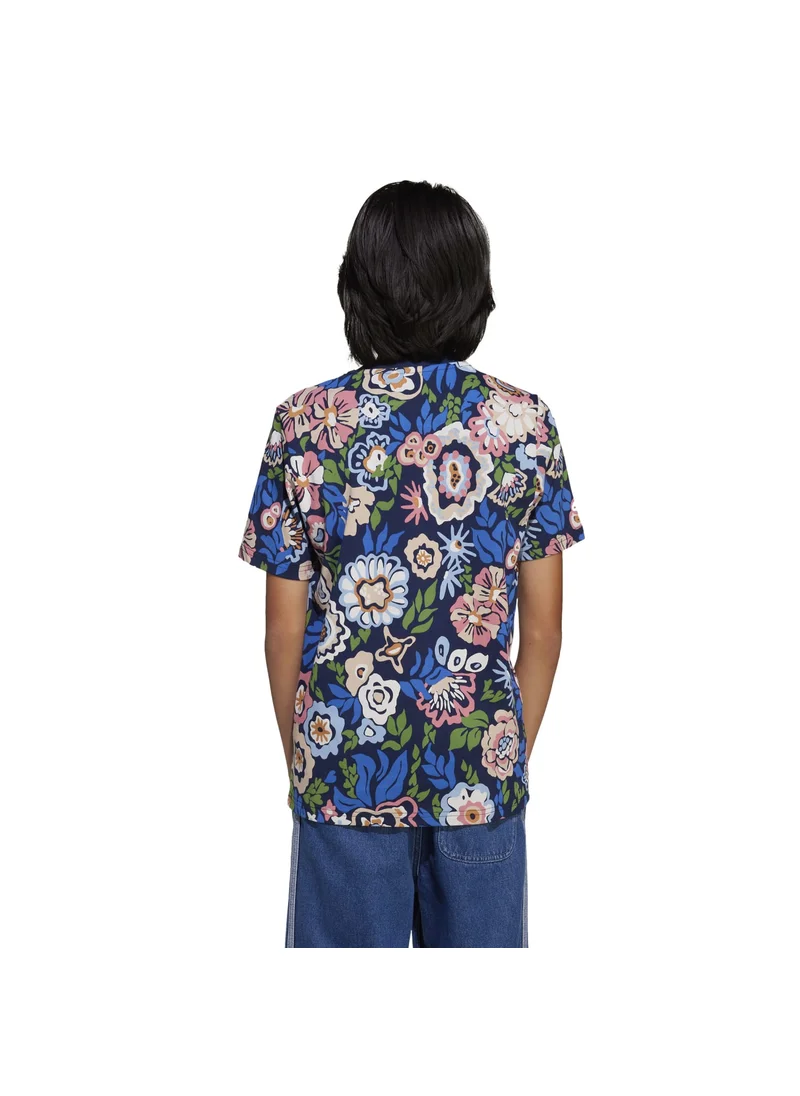 اديداس adidas TEE Blue Originals Kids T-SHIRTS