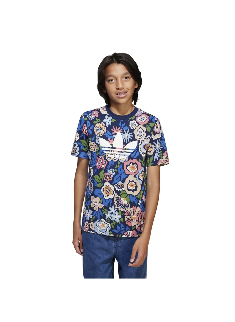اديداس adidas TEE Blue Originals Kids T-SHIRTS