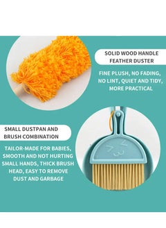 GULFLINK Mini Cleaning Tools Toy set Montessori Teaching Aid Toy Blue  - Image 3