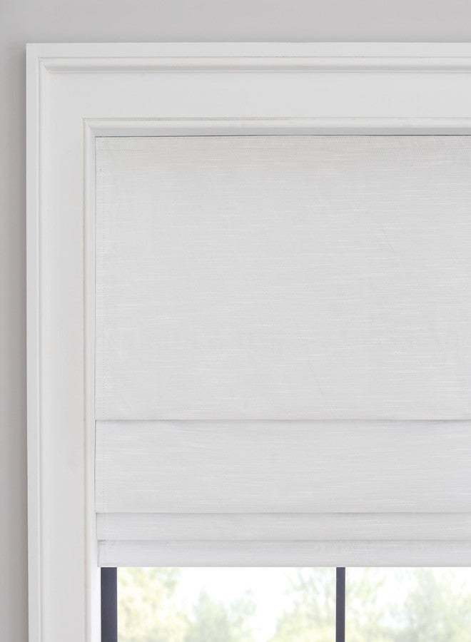 إكليبس ستارة إكليبس روزيل الرومانية المعتمة بنسبة 100%، عرض 35 بوصة × طول 64 بوصة، لاسلكية، عازلة للحرارة والضوضاء، حل مثالي لخصوصية المنزل وكفاءة الطاقة، لون أبيض - Image 2