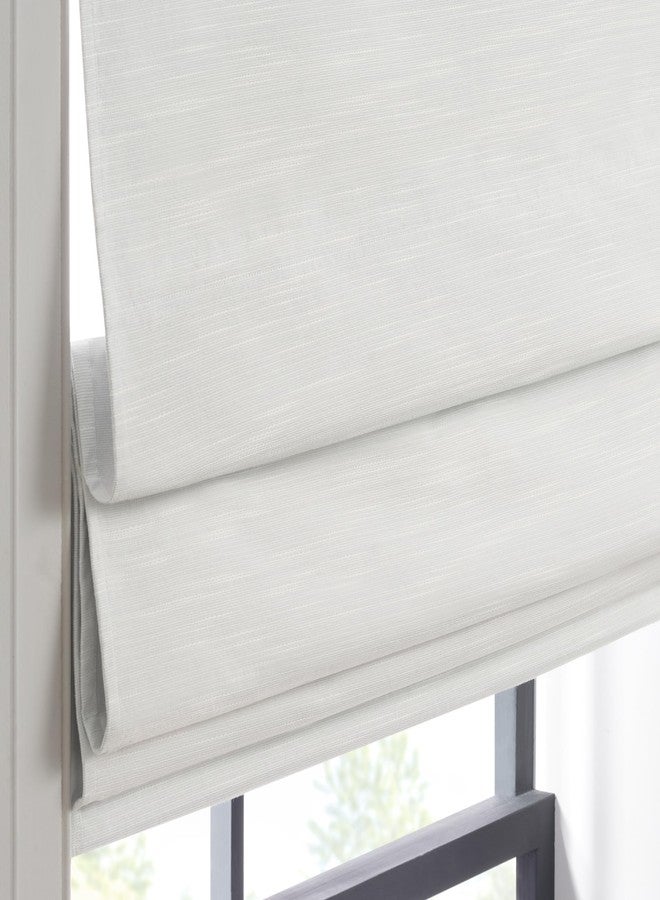 إكليبس ستارة إكليبس روزيل الرومانية المعتمة بنسبة 100%، عرض 35 بوصة × طول 64 بوصة، لاسلكية، عازلة للحرارة والضوضاء، حل مثالي لخصوصية المنزل وكفاءة الطاقة، لون أبيض - Image 5