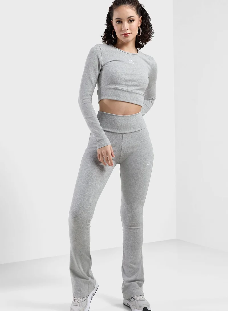 adidas Originals Essentials Rib Flared Pants