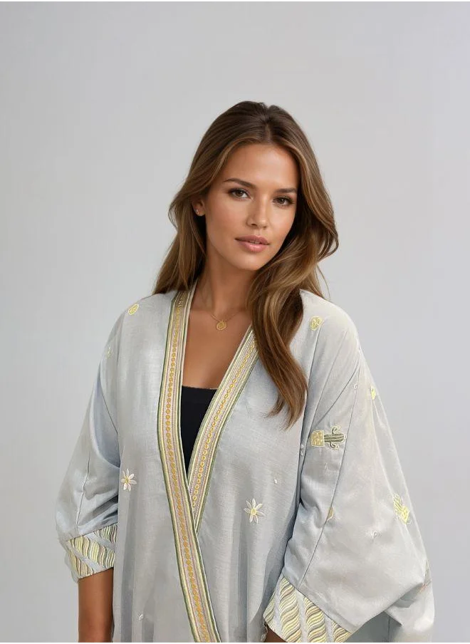 The Untitled Project The Cacti - Abaya & Scarf Set