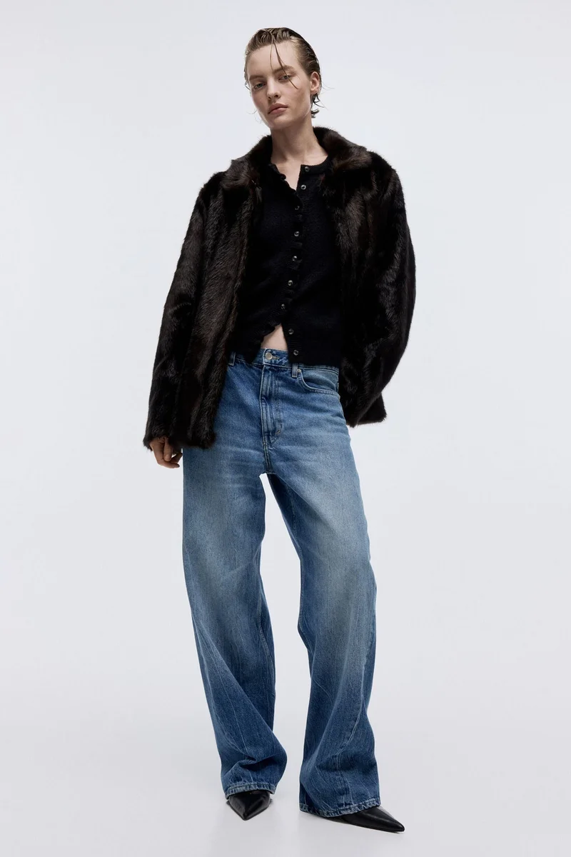 H&M Frill-trimmed cardigan