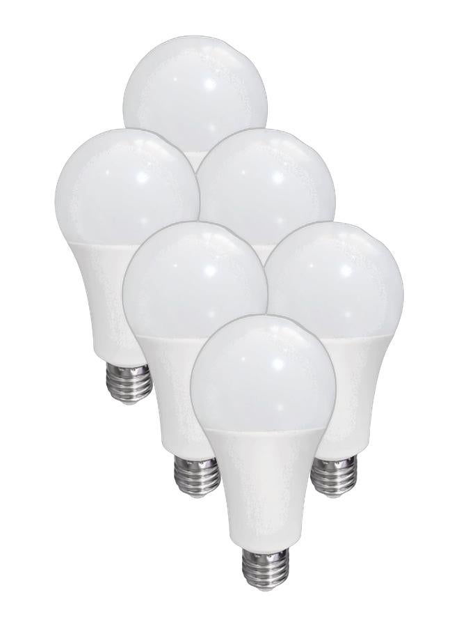 Max مصباح LED D106 M-B1116 15W E27 أبيض عبوة من 6 - Image 1