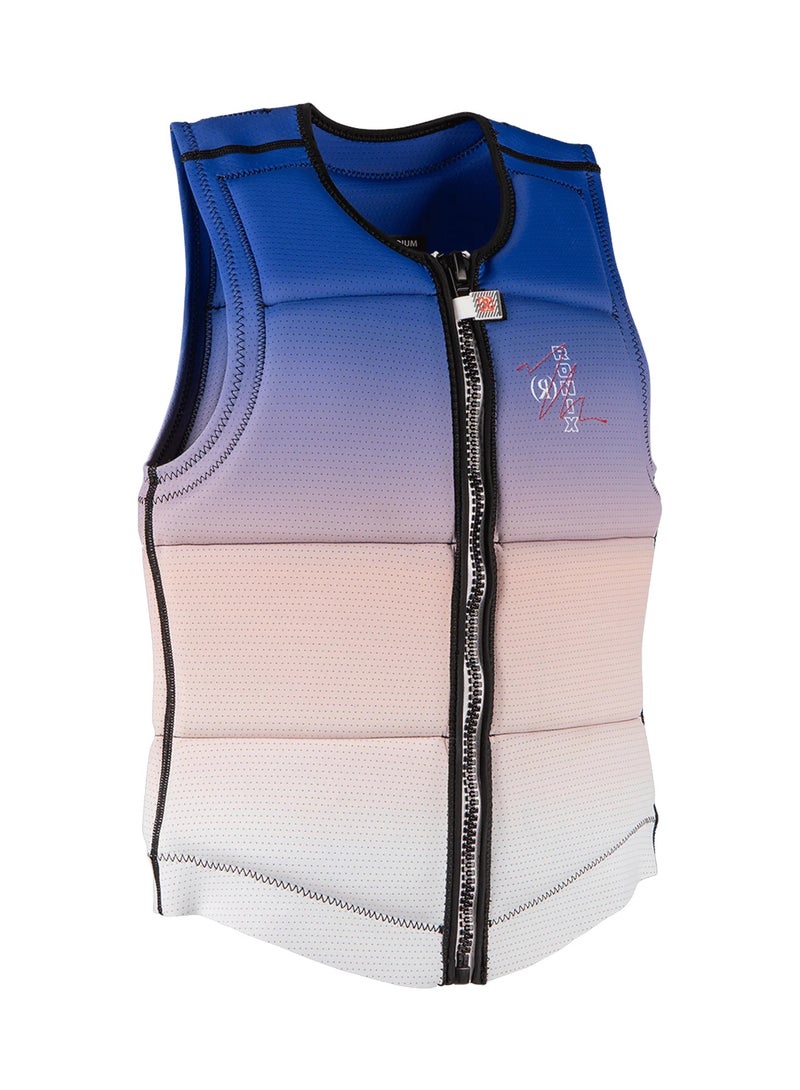 Ronix Coral - Women's CE Approved Impact Vest - White / Blue Fade - Image 2