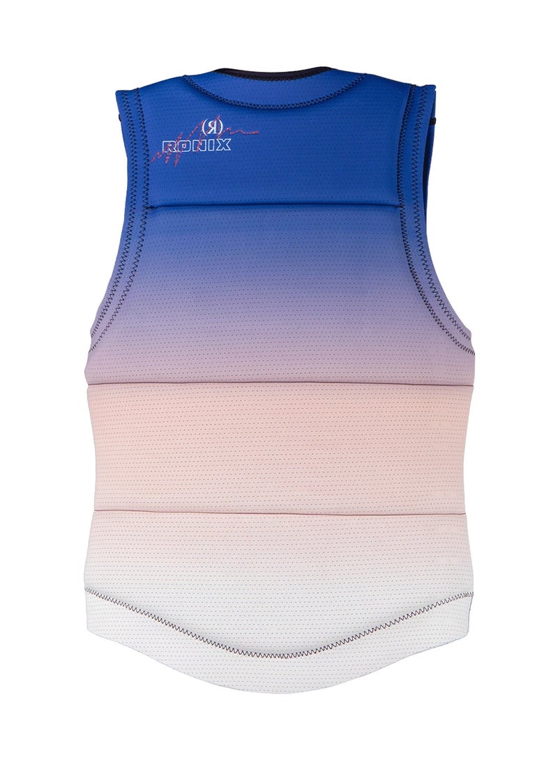 Ronix Coral - Women's CE Approved Impact Vest - White / Blue Fade - Image 3