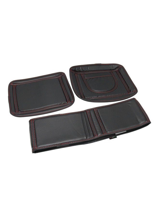 NIBEMINENT 3-Piece Motorcycle Trunk Box Top Cover  - Image 1