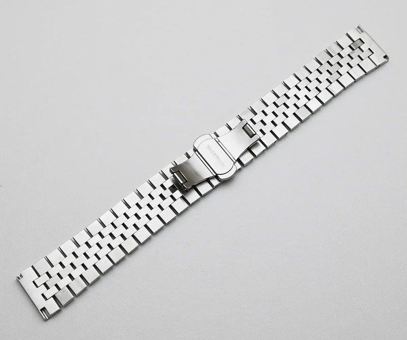 Bluejw Stainless Steel Watch Band Strap Bracelet Replace Watchband Silver Black 18mm 20mm 22mm for Seiko Samsung Huawei - Image 5