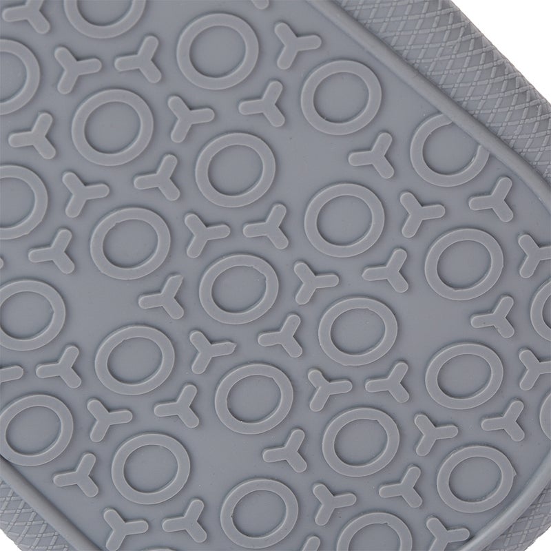 Silicone Oven Mitts, Grey - Image 2