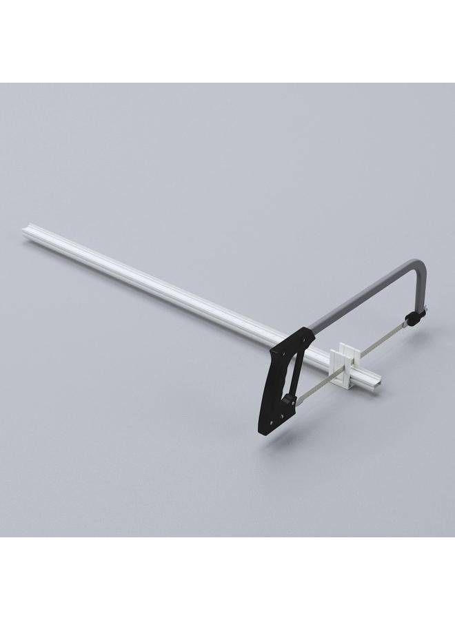 إيروريكس ستارة مطوية معتمة، بيضاء/من أعلى إلى أسفل ومن أسفل إلى أعلى، 60×130 سم - Image 2