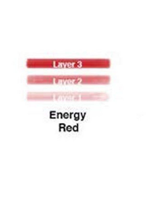 Lip Ink Liquid Lip Color Lipstick Energy Red (Red) ; 100% Natural & Organic Makeup For Women International Handcrafted In America - Image 3