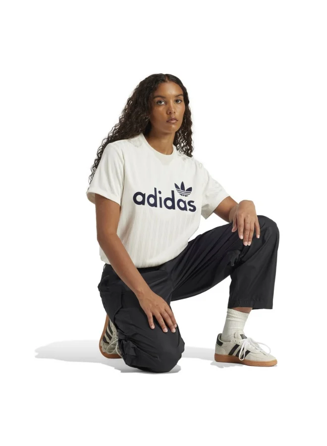 Adidas GRAPHIC BF TEE White Originals Women T-SHIRTS