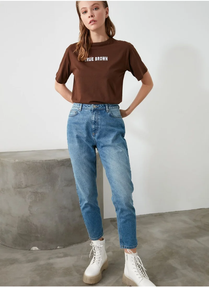 trendyol High Waist Mom Jeans