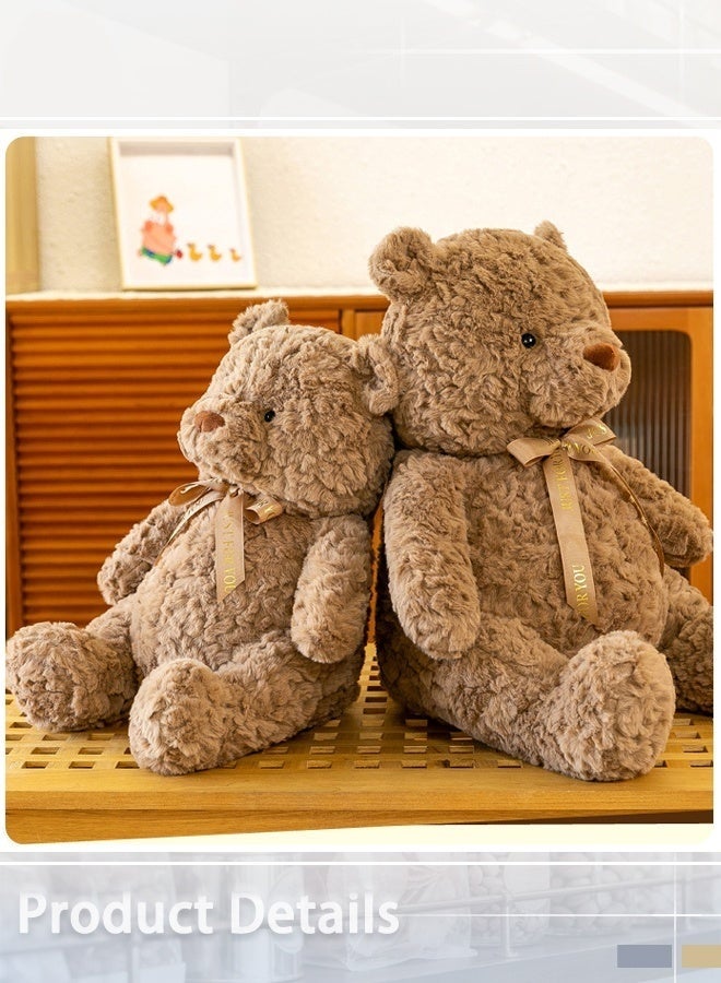 Teddy Bear Plush Toy, Children's Cloth Plush Toy with Ribbon, Little Bear Doll, Event Gift - Image 4