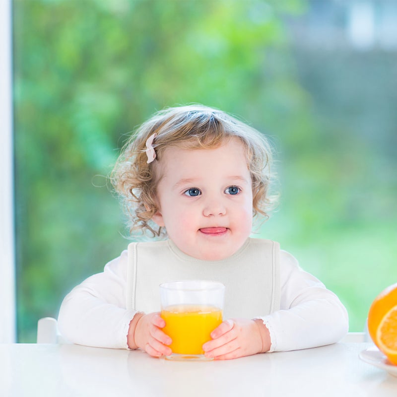8Pcs Double-Layer Cotton Baby Bibs with Snaps for Drooling Teething Eating - Image 4