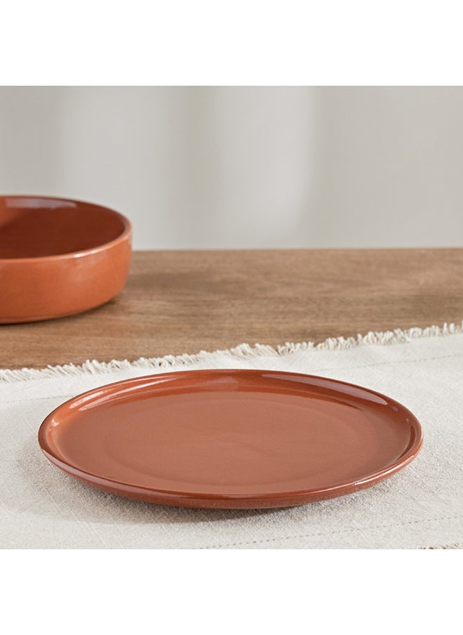 Home Box Arcilla Dinner Plate 26 x 2 x 26 cm  - Image 1