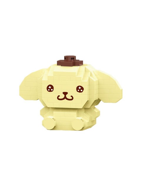 Generic Cartoon Pompom Purin Small Particle Puzzle Building Blocks Assemble Toy for Kids Safe and Non Toxic Assembly, Cultivation of Children's Creative and Hands On Abilities