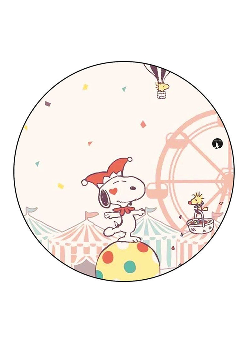 RKN Snoopy Printed Mouse Pad Multicolour