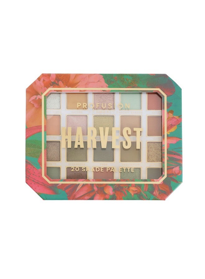 Profusion Cosmetics Harvest 20 Shade Multi Finish Palettelet Your Creativity Blossom With The Eyeshadow Palette - Image 2
