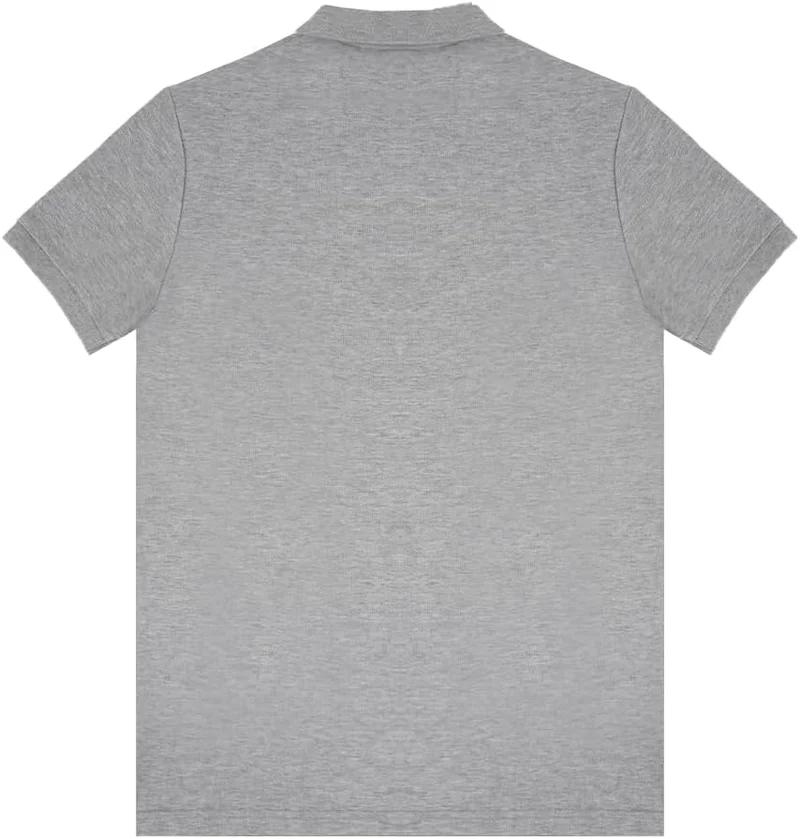 سيدرو Cedro Men's Regular Fit Collared Polo T-shirt in Grey