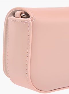 Flora Bella By Shoexpress Girls Rose Accent Crossbody Bag With Chain Strap And Flap Closure Ramadan Collection  - Image 5