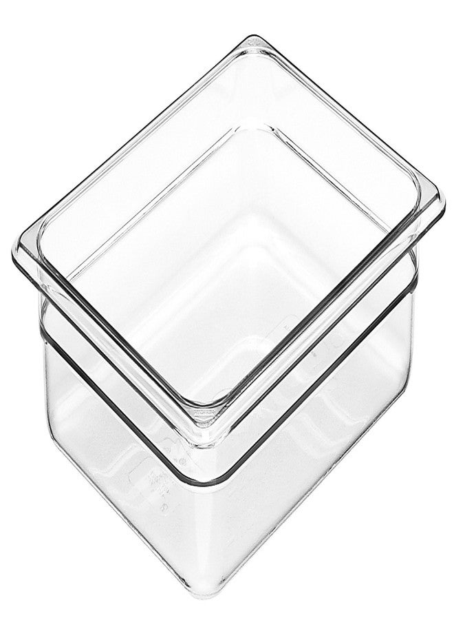 Cambro Camwear Food Pan, 1/2 by 2-Inch, Clear - Image 1