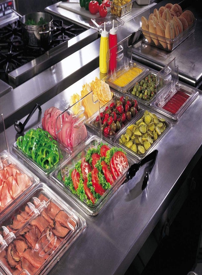 Cambro Camwear Food Pan, 1/2 by 2-Inch, Clear - Image 2