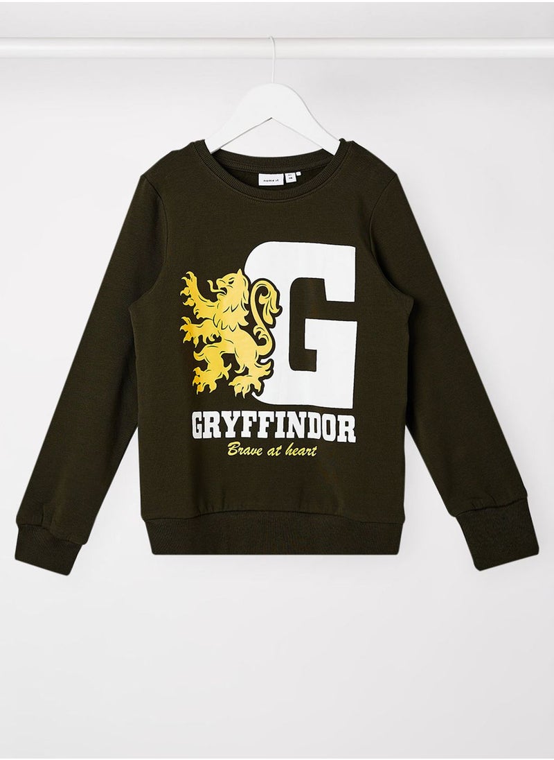 NAME IT Kids Gryffindor Sweatshirt  - Image 1