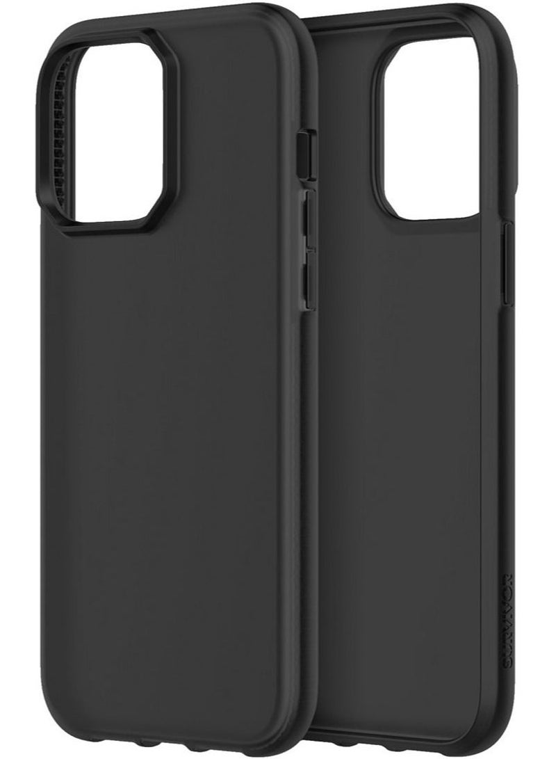 Griffin غطاء حماية Survivor Clear لجهاز iPhone 14 Pro Max مقاوم للسقوط حتى 8 أقدام - أسود - Image 1