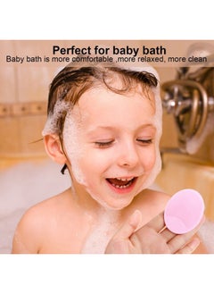 Tatuo 8 Pcs Face Scrubber Soft Silicone Face Scrubber Exfoliator Silicone Facial Cleansing Brush Cradle Cap Wash Brush Blackhead Pore Pad for Deep Cleaning Skin Care 8 Colors  - Image 3