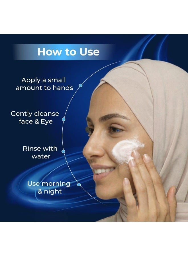 فارماسيريس فارماسيرز غسول رغوه مرطب للعين والوجه 150 ملي - Image 5