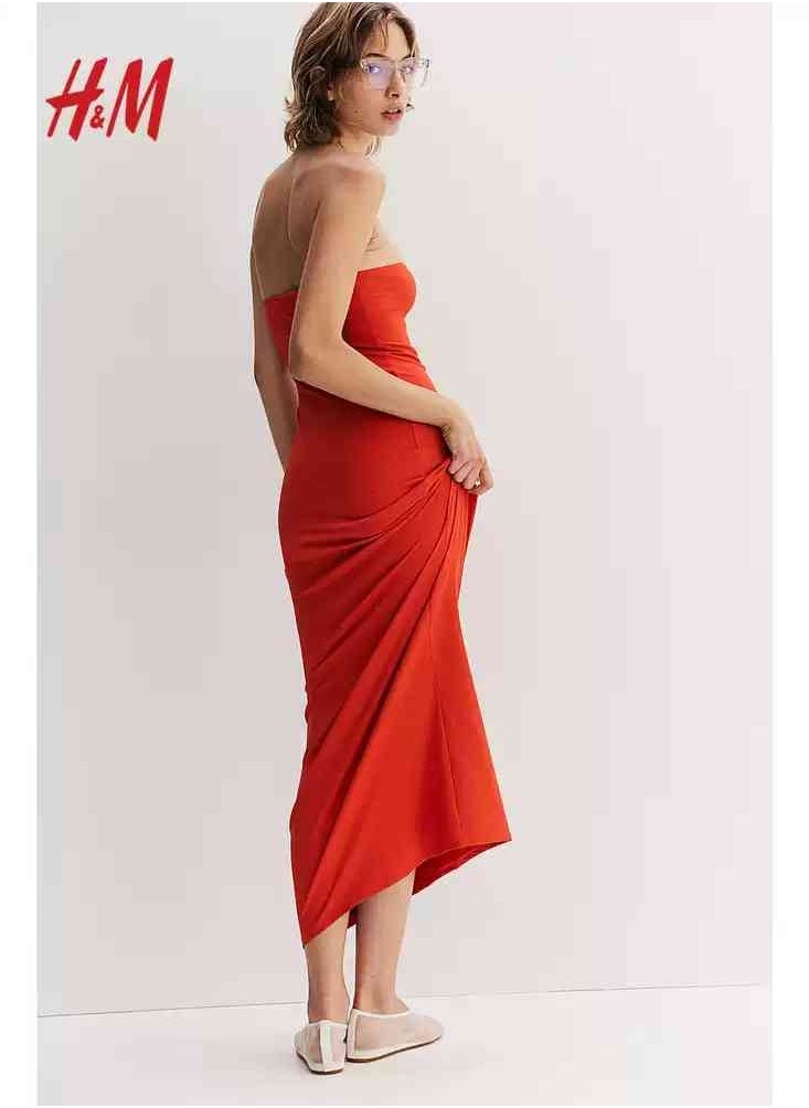 H and M - HM Women's New Loose Lightweight Comfortable And Fashionable Dress - Image 1