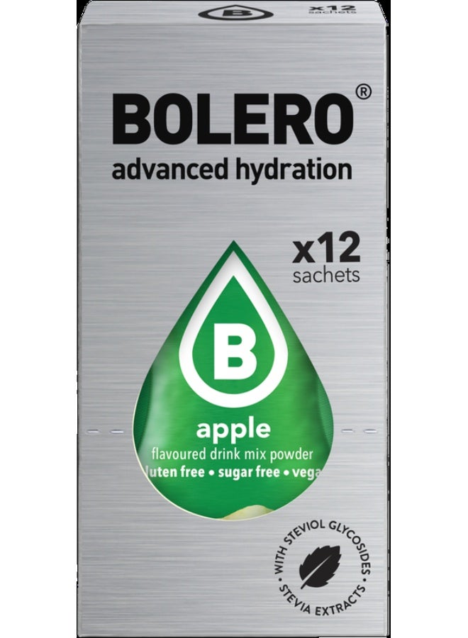 بوليرو منكهات الماء بوليرو - نكهة التفاح (12*3 جرام) - Image 1