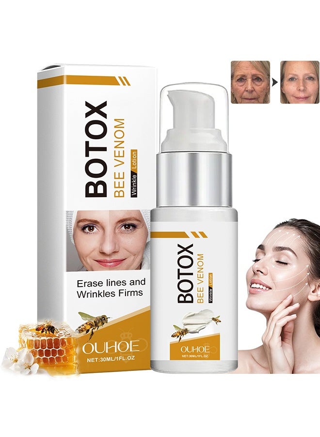 OUHOE Botox Bee Venom Cream, Anti-Wrinkle Firming & Moisturizing Multi-Purpose Cream, Upgrade Bee Venom Skin Treatment for Wrinkle Removal, Suitable for All Skin Types (30ml) - Image 1