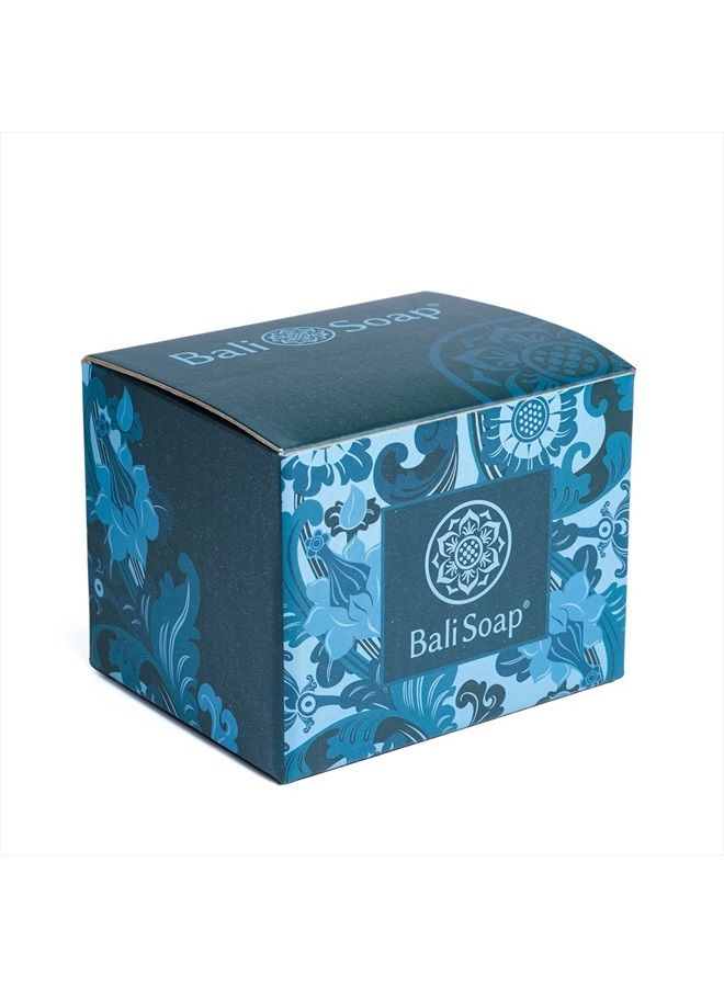 Bali Soap مجموعة صابون طبيعي للرجال، صابون رجال طبيعي بالكامل، صابون استحمام وهدايا فاخرة للرجال - صابون نباتي ومصنوع يدويًا للوجه واليدين والجسم، 6 قطع 3.5 أونصة لكل منها - Image 5