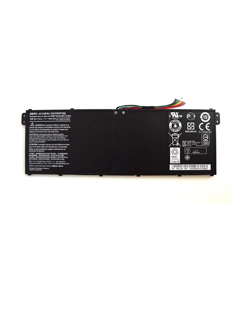 Terabyte AC14B18J High Grade Compatible Laptop Battery for Aspire E3-111 and E5-771 - Image 1