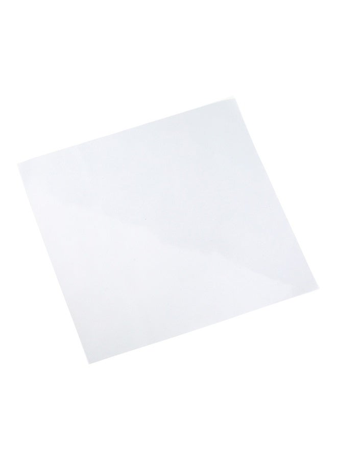 Restaurantware 9.75 Inch Plastic Food Wraps, 100 Pre-Cut Plastic Food Sheets - High Clarity, Heat Sealable, Clear Plastic Food Wrapping Plastic, Puncture-Resistant, For Sandwiches Or Snacks - Image 1