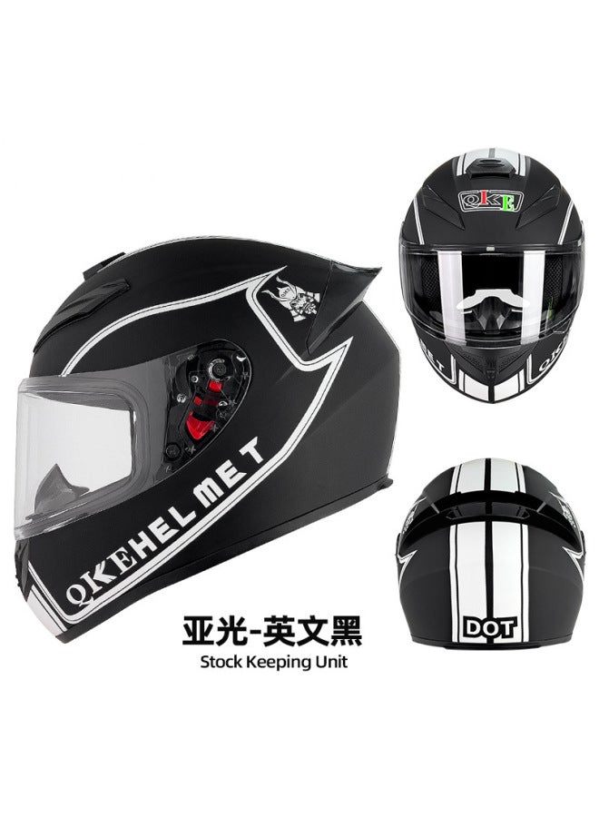 English Black lens 3c/dot Certified Winter Motorcycle Helmet With Bluetooth Electric Motorcycle Rider All-season Full-face Helmet Manufacturer