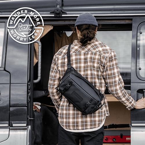 WANDRD ROGUE V1 9L Sling: Compact Camera Sling and Crossbody Bag with Fast Access, 3-Way Carry– Lightweight Everyday Bag Great for Travel, Photography, and Daily Use (Yuma Tan) - Image 5