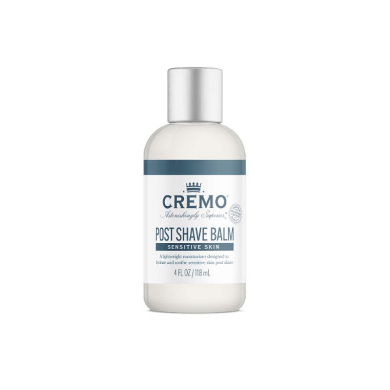 Cremo Sensitive Post Shave Balm, Soothes, And Protects Skin From Shaving Irritation, Dryness and Razor Burn, 4 Fluid Ounces - Image 1