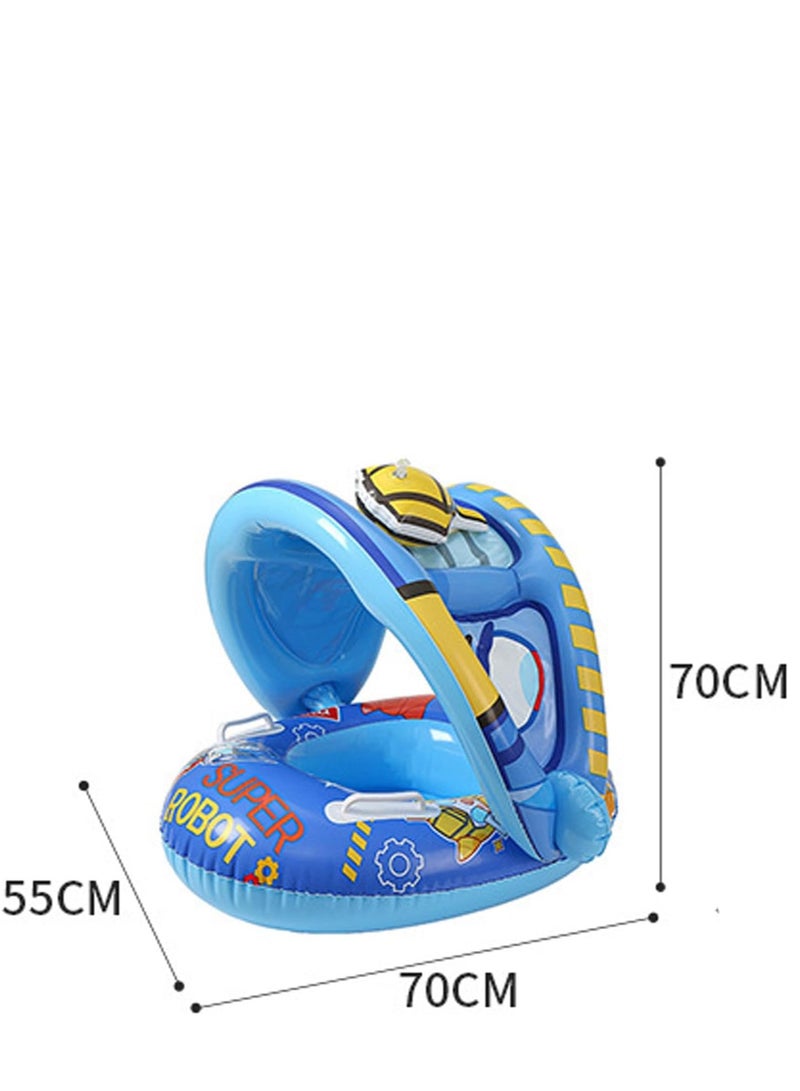 Baby float, shaded sun protection shirt for children - Baby float - Baby float - Image 5