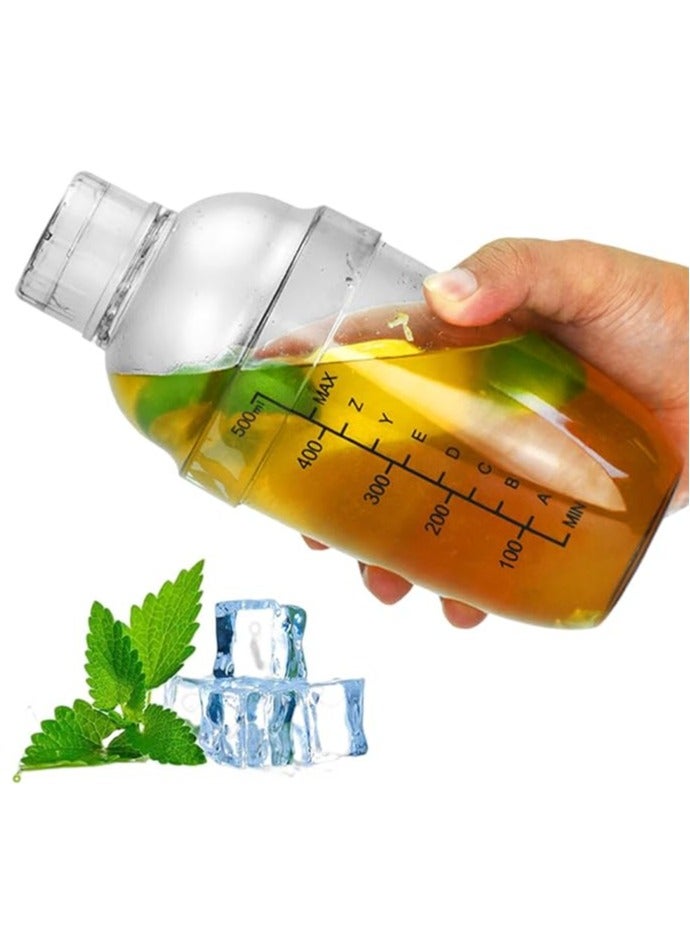 RANK Coffee Transparent Shaker 530ML - Image 1